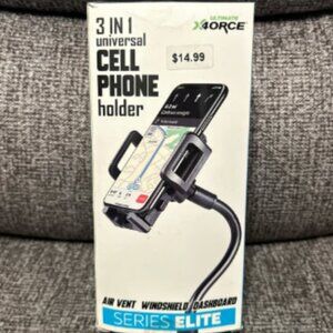 Ultimate X 4orce 3 in 1 Universal Cell Phone Holder for Car Open Box